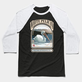 White Pelican Baseball T-Shirt